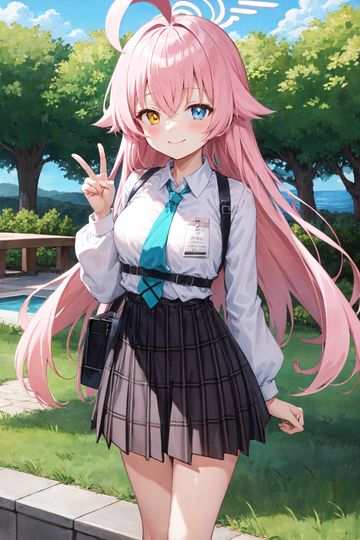 [SD 1.5][LORA]Takanashi Hoshino / 小鳥遊 ホシノ v2