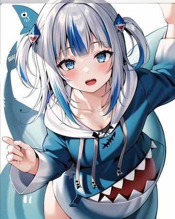 [Other][LORA]Virtual youtuber-Gawr gura GG v1