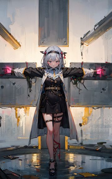 [SD 1.5][LORA]【Concept】Crucifixion 十字动作 crucifixionV1-000006