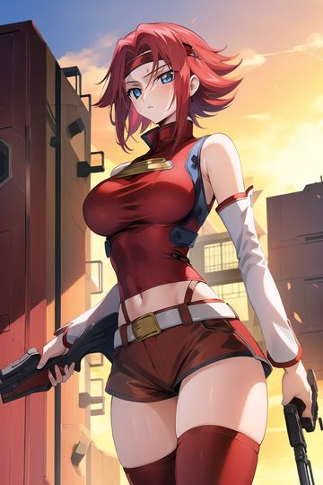 [SD 1.5][LORA][Tsumasaky] Kallen Stadtfeld - Code Geass V1