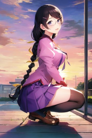[Other][LORA][Tsumasaky] Hanekawa Tsubasa - Monogatari Series V1