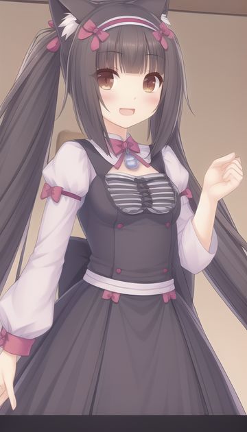 [SD 1.5][LORA]猫娘乐园Nekopara-Chocolat巧克力-V.2 Nekopara-Chocolat-Version.2