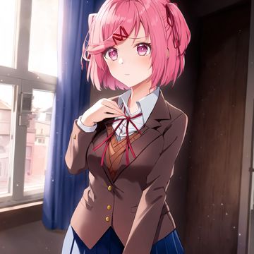 [Other][LORA]Natsuki DDLC LoRA natuki