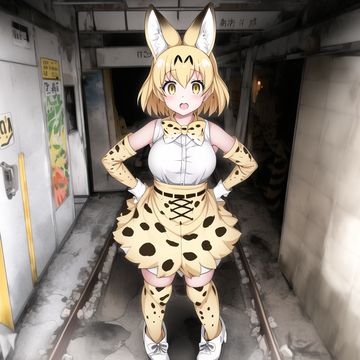 [Other][LORA]Serval (Kemono Friends) Serval