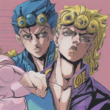 [SD 1.5][LORA]Hirohiko Araki JoJo cover art LORA Test