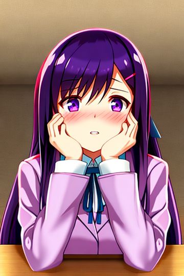 [SD 1.5][LORA]Yuri | DDLC LoRA 1.0