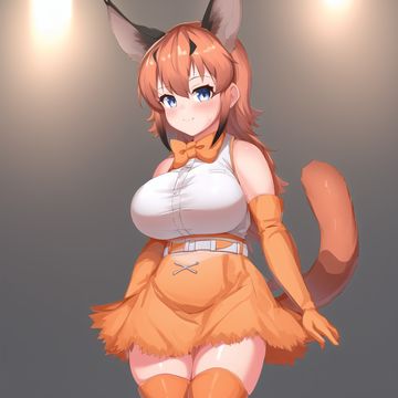 [Other][LORA]Caracal (Kemono Friends) Caracal (New)