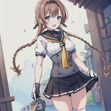 [SD 1.5][LORA]Teruzuki (kancolle) v1.0