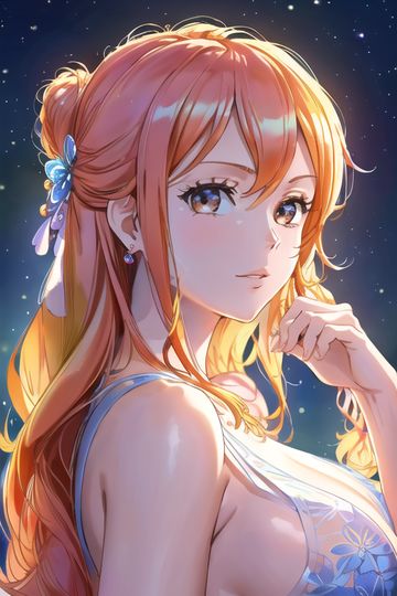 [SD 1.5][TextualInversion]Nami TI 3000 steps