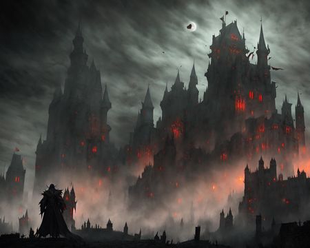 [SD 1.5][TextualInversion]Vampire Diffusion 1400 Steps