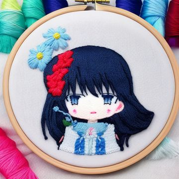 [SD 2.1 768][Checkpoint]Embroidery Style 1.0
