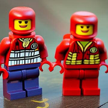 [SD 1.5][TextualInversion]lego-astronaut learned embeds