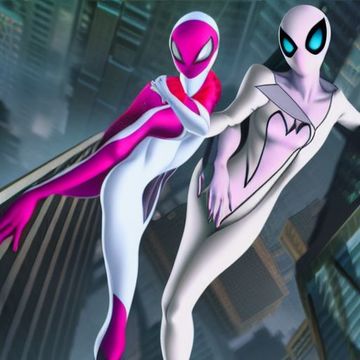 [SD 1.5][TextualInversion]spider-gwen learned embeds